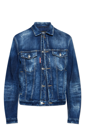 DSQUARED2の立体的作りのジャケットジャンパー DSQUARED2(ディースクエアード) 23SS Manchester City Bomber